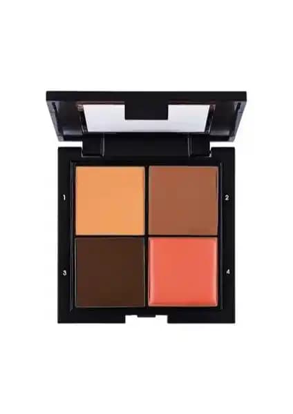 Flormar Yoğun Pigmentli Kontür Paleti 004 Dark - Çok Yönlü ve Doğal Makyaj İçin