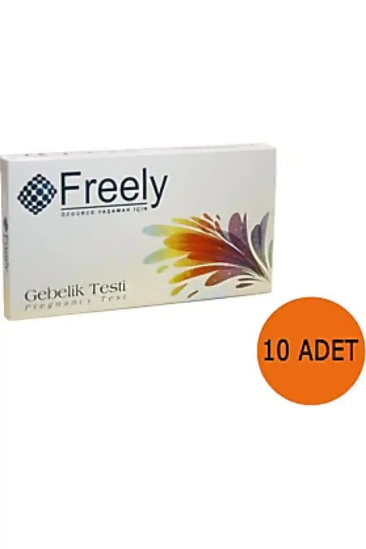 Freely Gebelik Testi 10'lu Paket Güvenilir ve Pratik Kullanım Sağlayan Ürün
