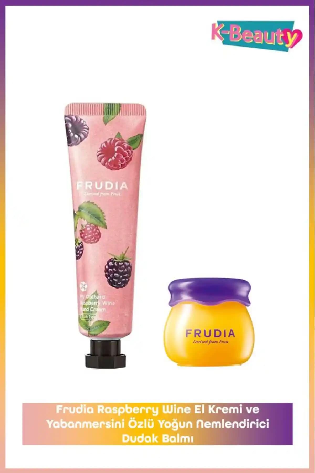 Frudia Raspberry Wine El Kremi ve Yabanmersini Özlü Yoğun Nemlendirici Dudak Balmı Tanıtımı