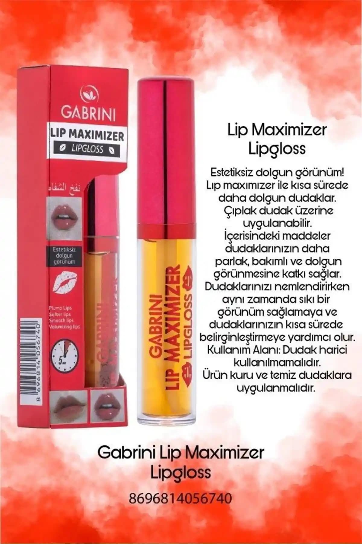 Gabrini Dudak Parlatıcı ve Dolgunlaştırıcı Lip Maximizer İncelemesi
