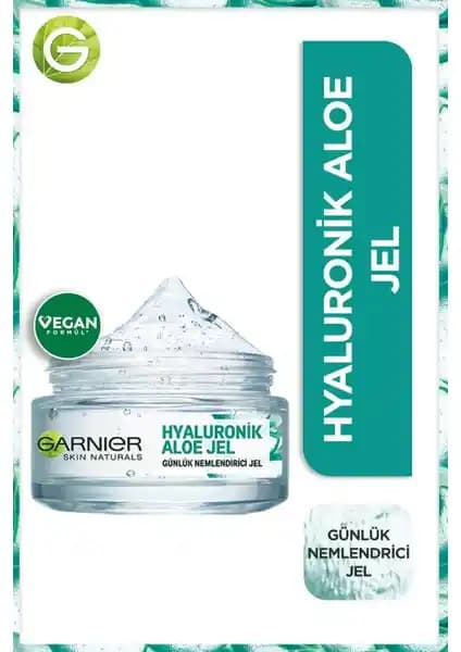 Garnier Hyaluronik Aloe Jel: Hafif ve Doğal Nemlendirici Cilt Bakım Ürünü