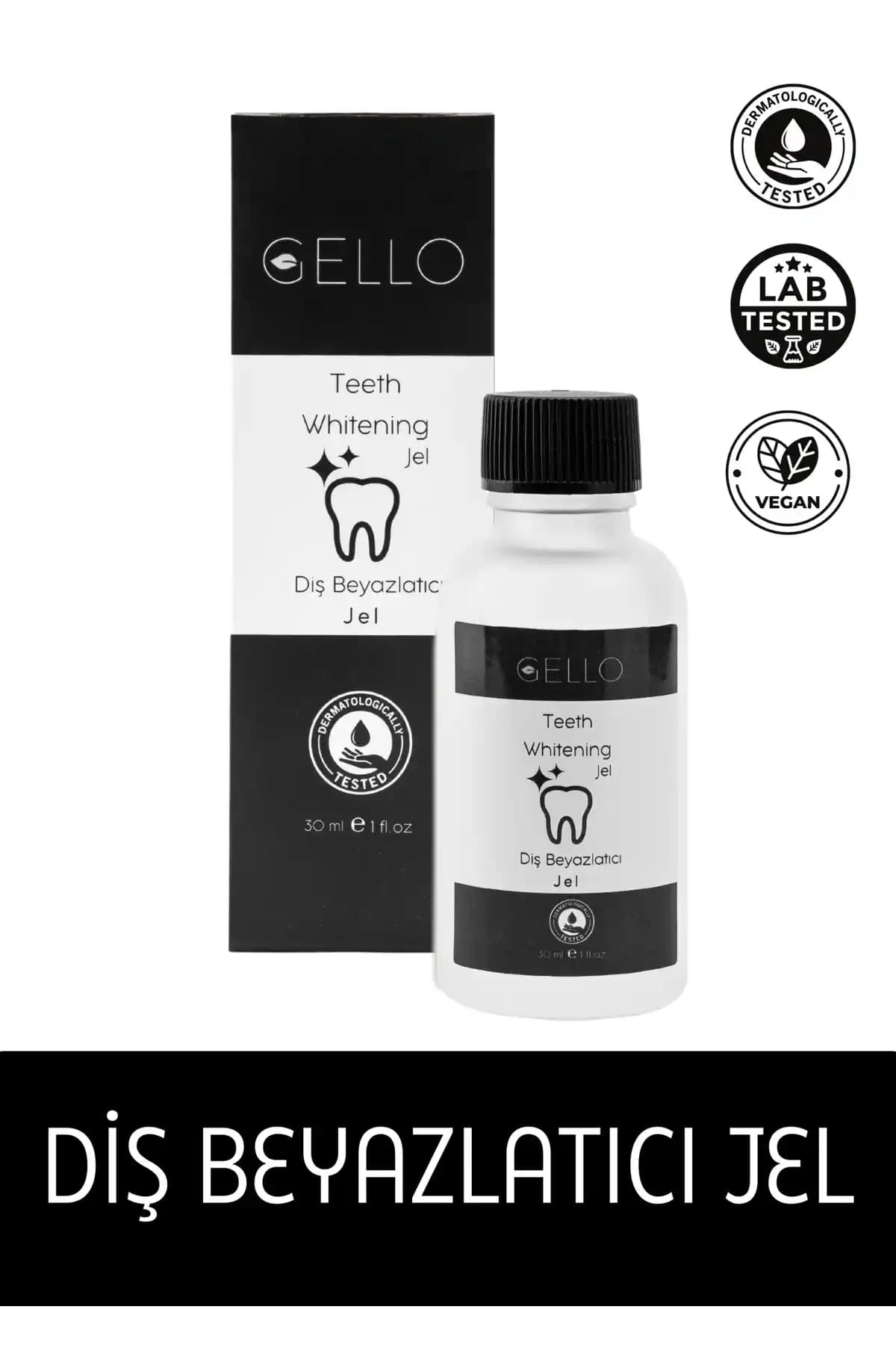 GELLO Diş Beyazlatıcı Jel: Etkili ve Güvenilir Beyazlatma Çözümü