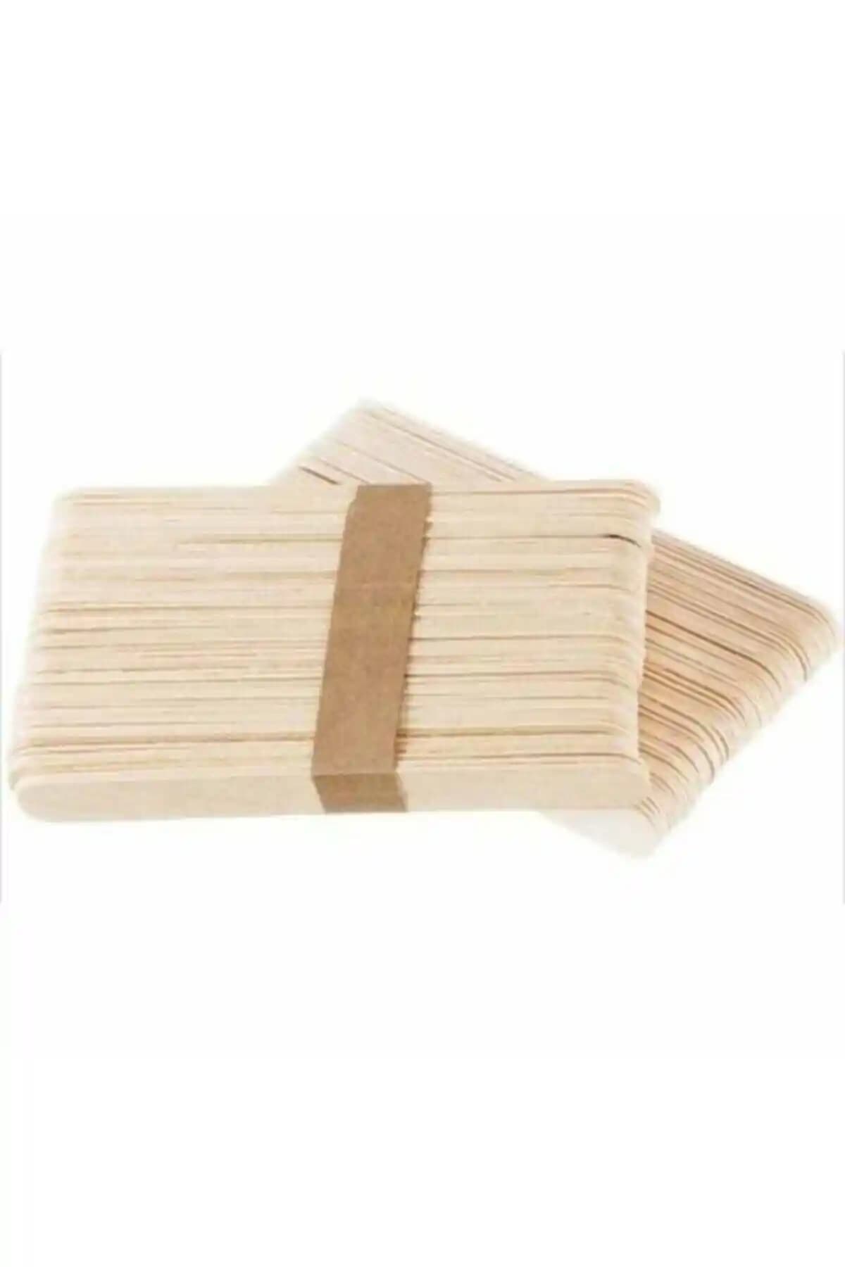 Genel Markalar 50'li Paket Abeslang Tahta Dil Çubuğu Basacağı - Hijyenik ve Pratik Ağda Uygulama Seti
