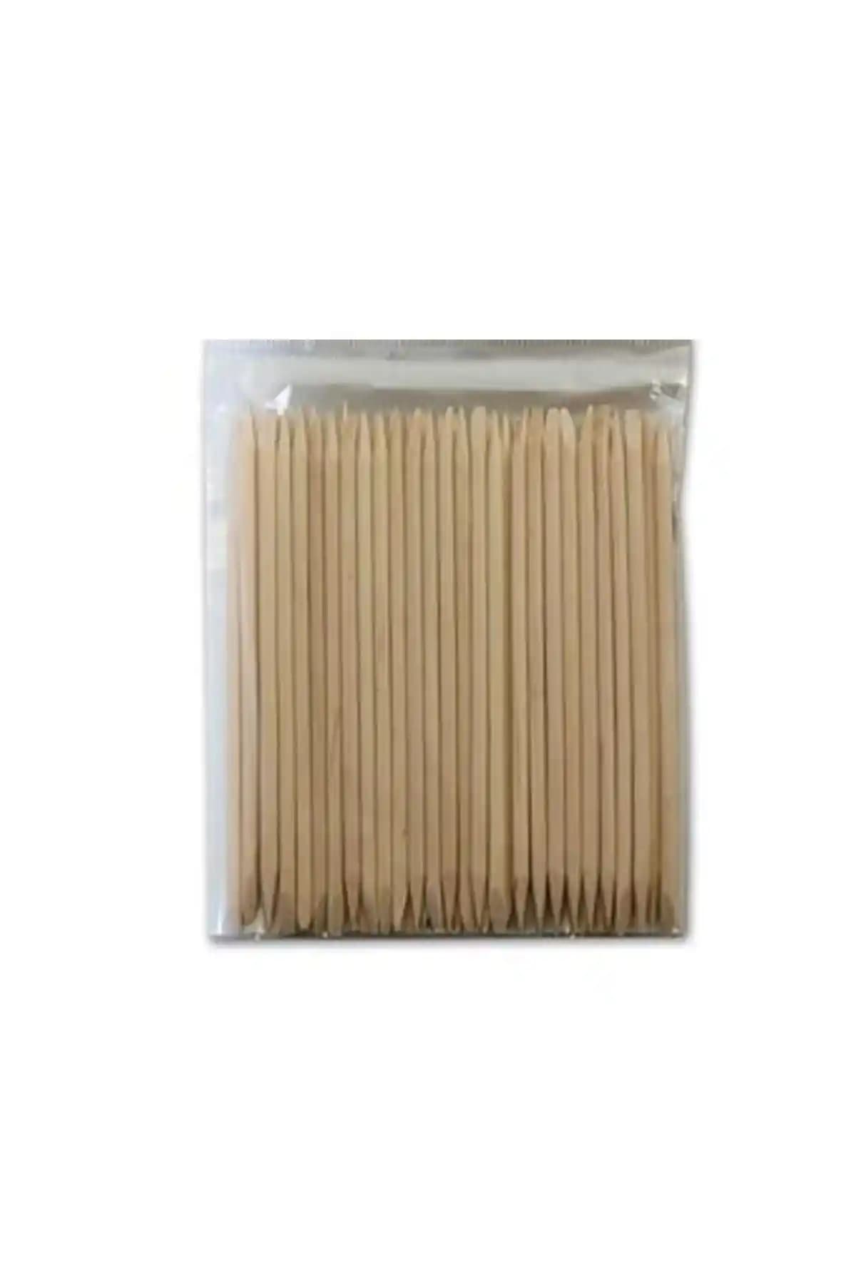 Genel Markalar Ahşap Et Itici 50li Paket: Tırnak ve Et Bakımı İçin Uygun ve Dayanıklı Araç