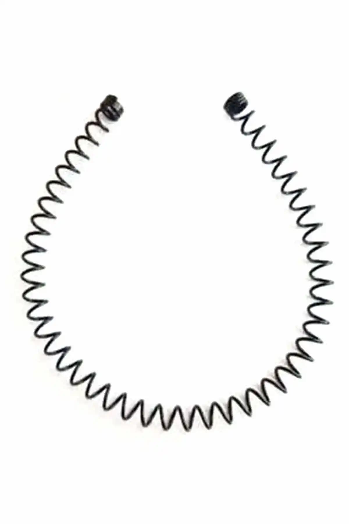 Genel Markalar Siyah Metal Yaylı Sporcu Tacı Kadın ve Erkekler İçin Uygun