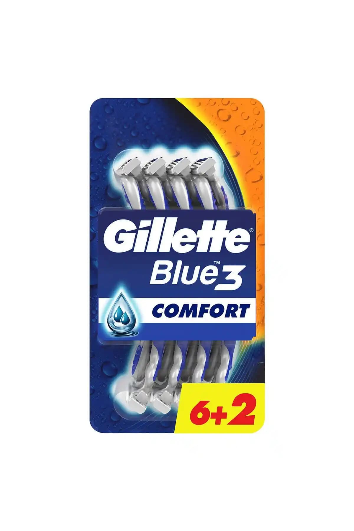 Gillette Blue3 Comfort Kullan At Tıraş Bıçağı 8'li: Yüksek Performans ve Konfor Sağlayan Güvenilir Seçenek