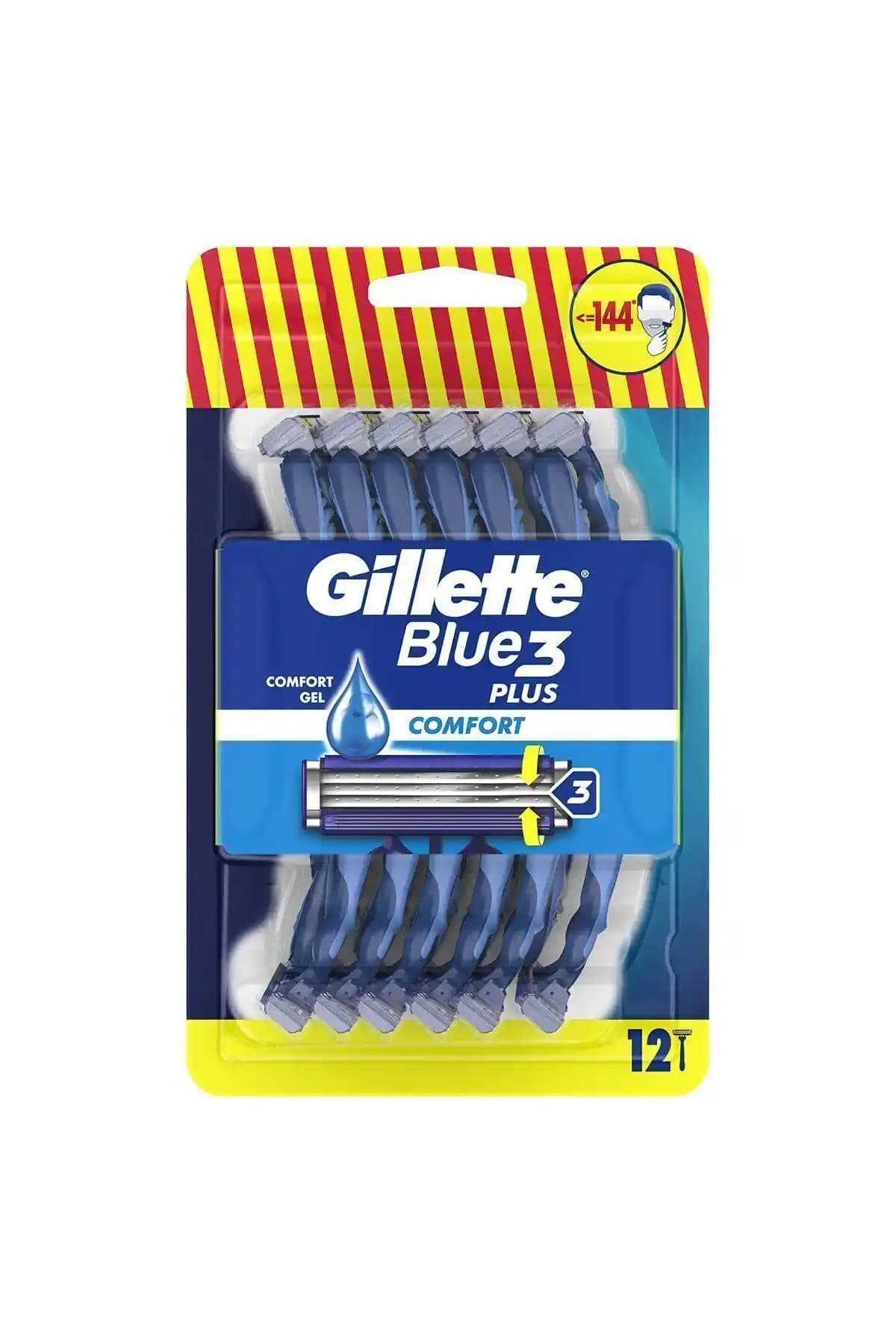 Gillette Blue3 Plus Comfort Tıraş Bıçağı: Günlük Kullanım İçin Güvenilir ve Konforlu Çözüm