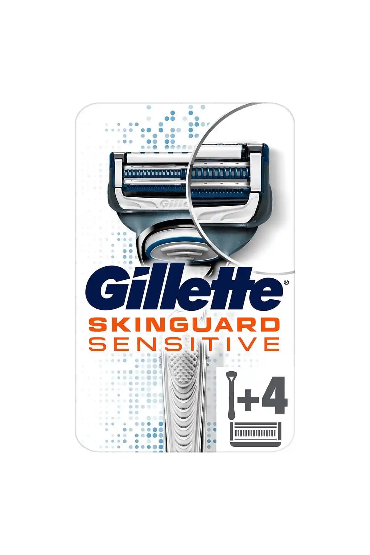 Gillette Skinguard Hassas Ciltler İçin Tıraş Makinesi ve Yedek Bıçak Seti Özellikleri