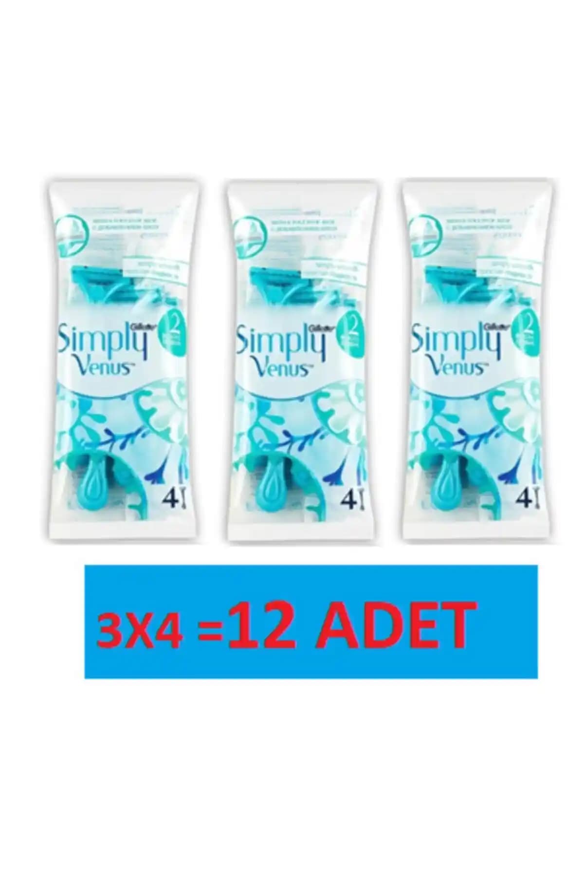 Gillette Venus Simply 12'li Ekonomik Paket: Pratik ve Ekonomik Tıraş Deneyimi