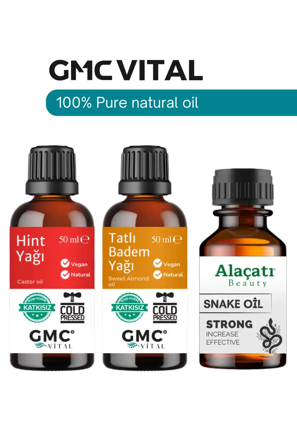 GMC Vital Yılan Yağı Hızlı Saç Uzatma Serumu: Doğal İçeriklerle Güçlü ve Hızlı Saç Uzaması