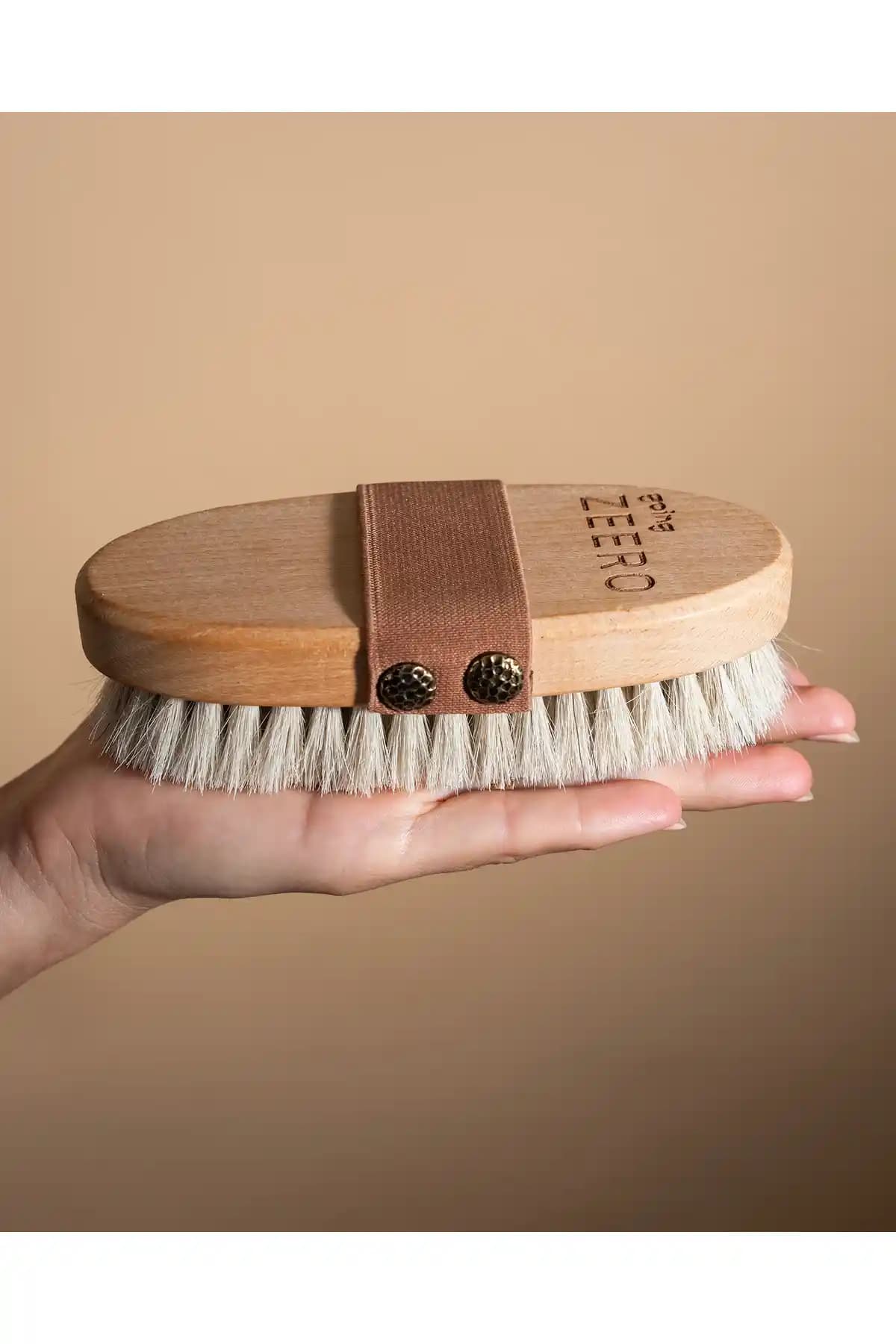 Going Zeero Doğal At Kılı Vücut Fırçası ile Cilt Sağlığını Destekleyen Doğal Bakım Ürünü