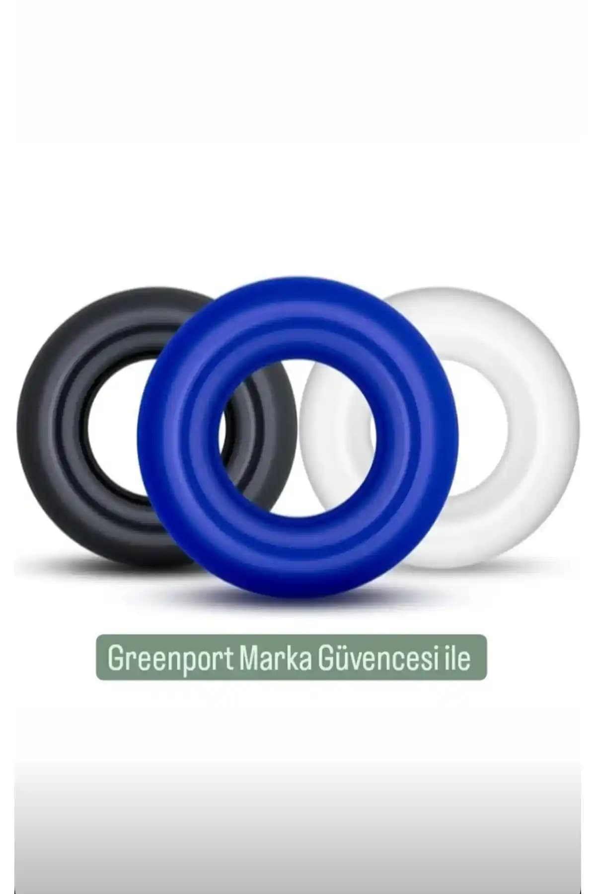 Greenport 3'lü Silikon Penis Halkası Seti: Esnek ve Rahat Kullanım İçin Güncel Bir Seçenek
