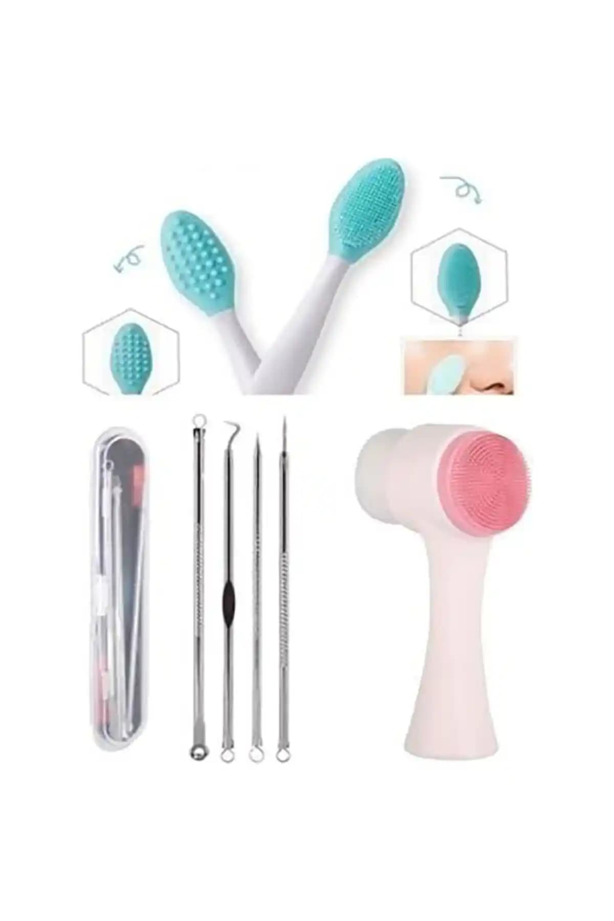 HaLVeY Peeling Fırçası ve Çok Amaçlı Yüz Temizleme Seti ile Cilt Bakımında Yeni Dönem