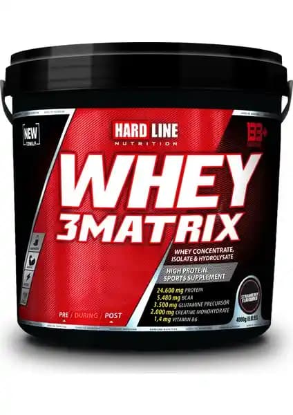 Hardline Whey 3 Matrix Protein Tozlarının Çilek ve Çikolata Aromalı Versiyonlarının Karşılaştırması