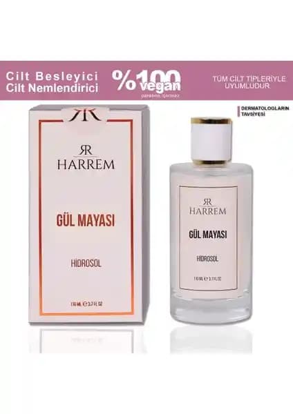 Harrem Gül Mayası Suyu Aydınlatıcı Tonik: Doğal ve Ferahlatıcı Cilt Bakım Ürünü