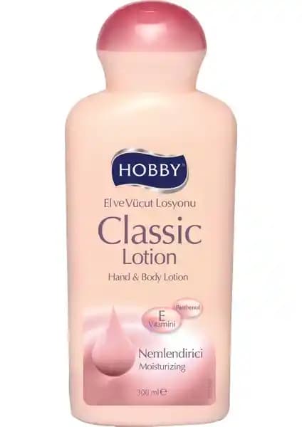 Hobby El ve Vücut Losyonu: Yoğun Nemlendirme ve Doğa Dostu Günlük Bakım Çözümü