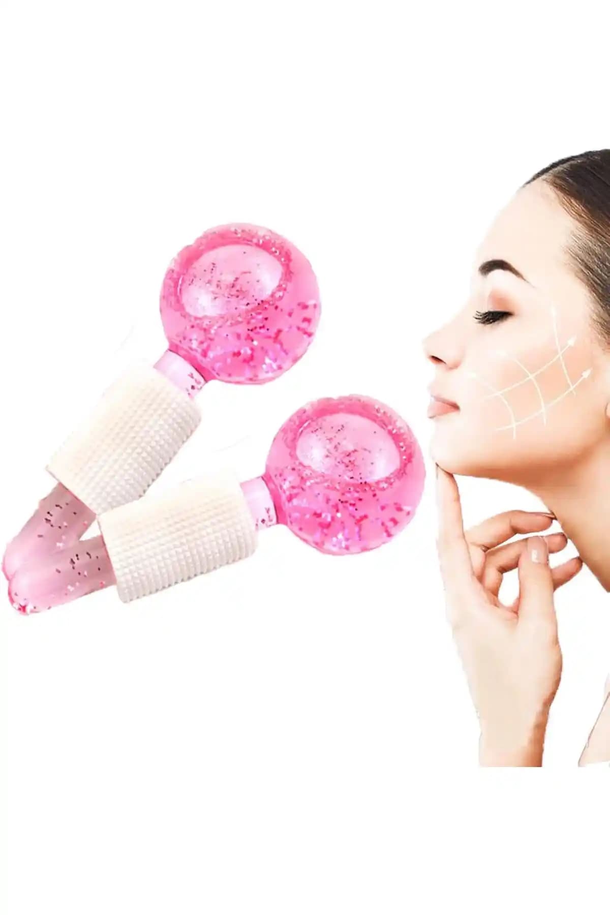 İLTERUS Pembe Buz Küresi ile Cilt Bakımı ve Rahatlatıcı Masaj Deneyimi