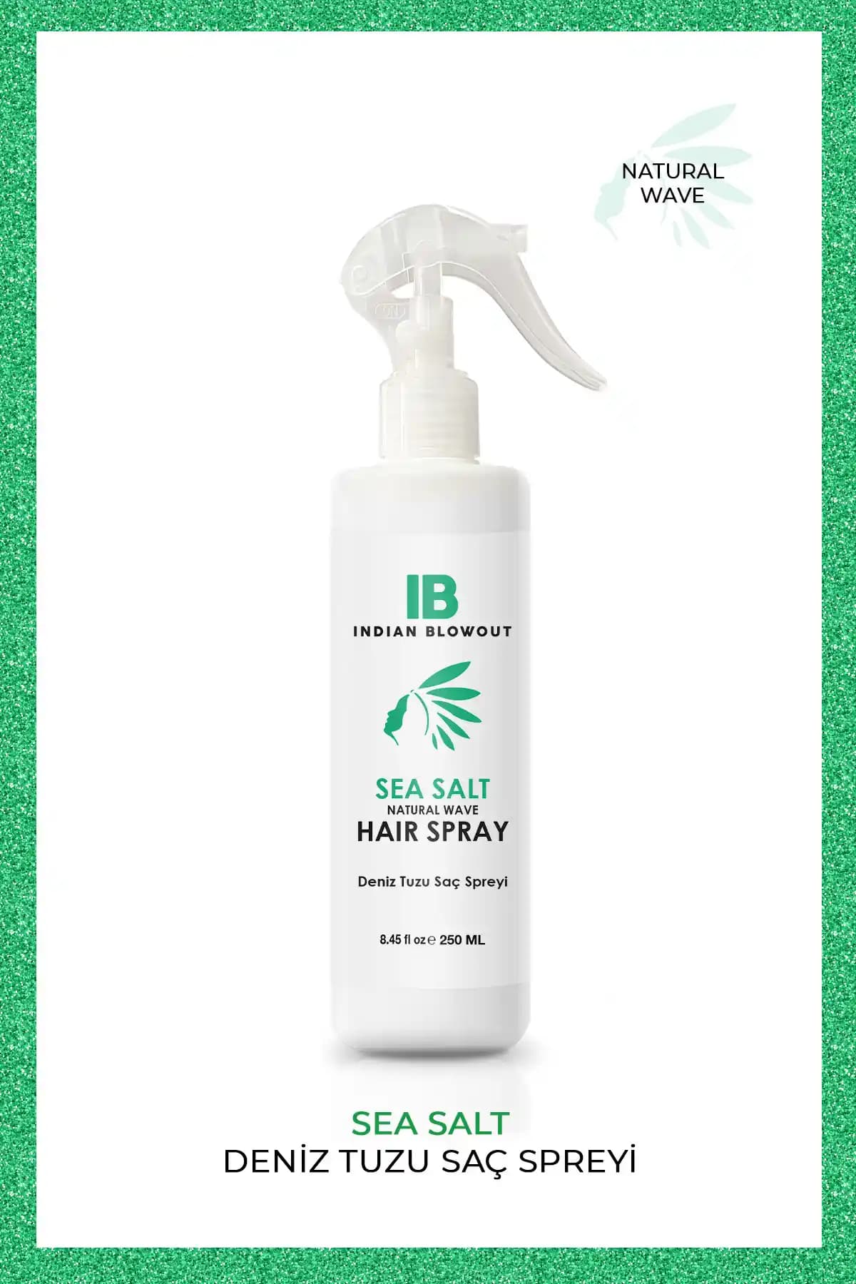 Indian Blowout Deniz Tuzu Hacim Spreyi ile Doğal ve Dolgun Saçlar Yaratın