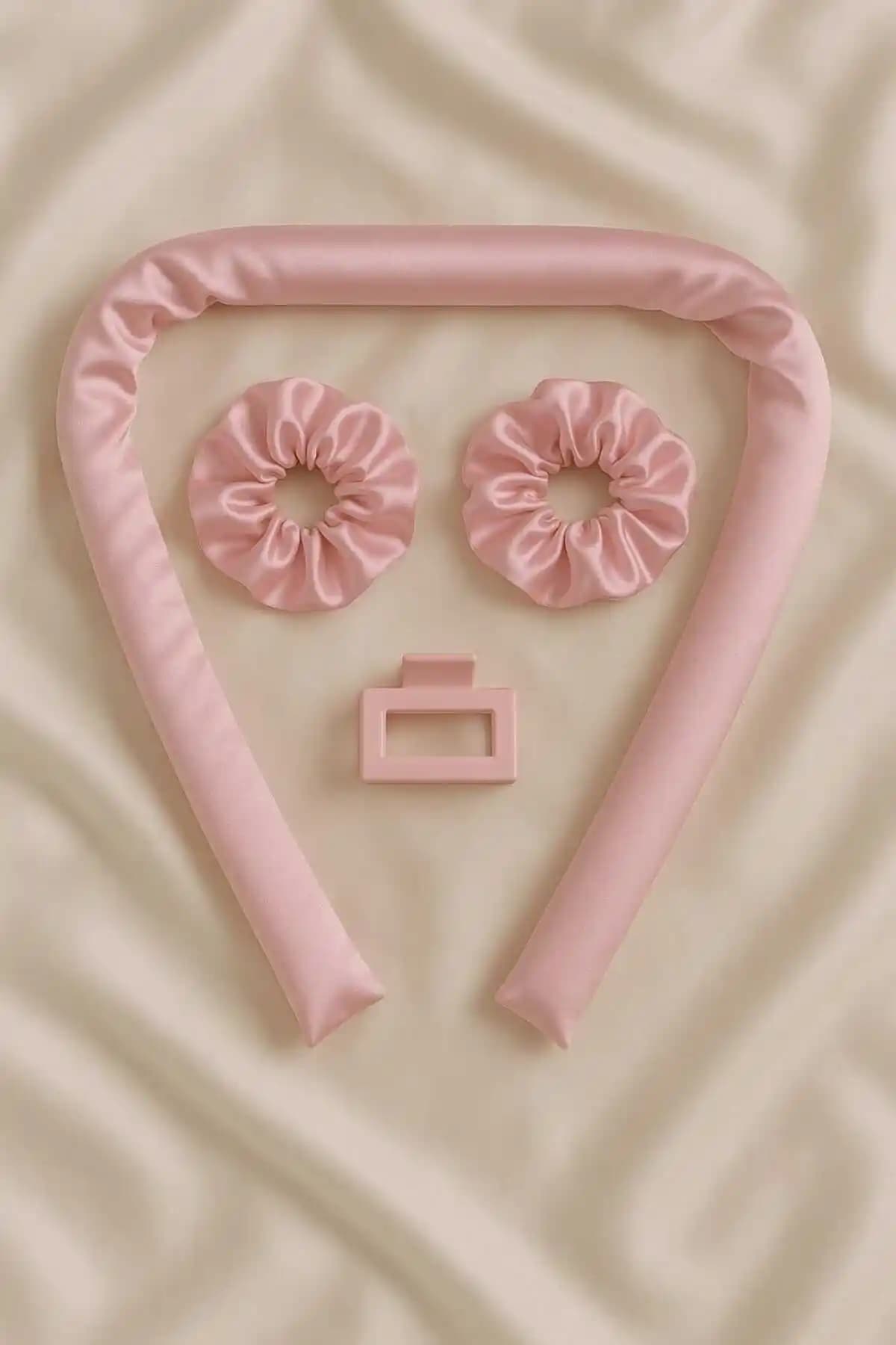 Invictus Design Kadın Pembe Isısız Saç Şekillendirici ve Aksesuar Seti Detaylı İnceleme