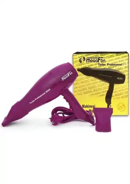 Johnson Megafön Turbo Profesyonel 3500: Güçlü ve Dayanıklı Saç Kurutma Cihazı