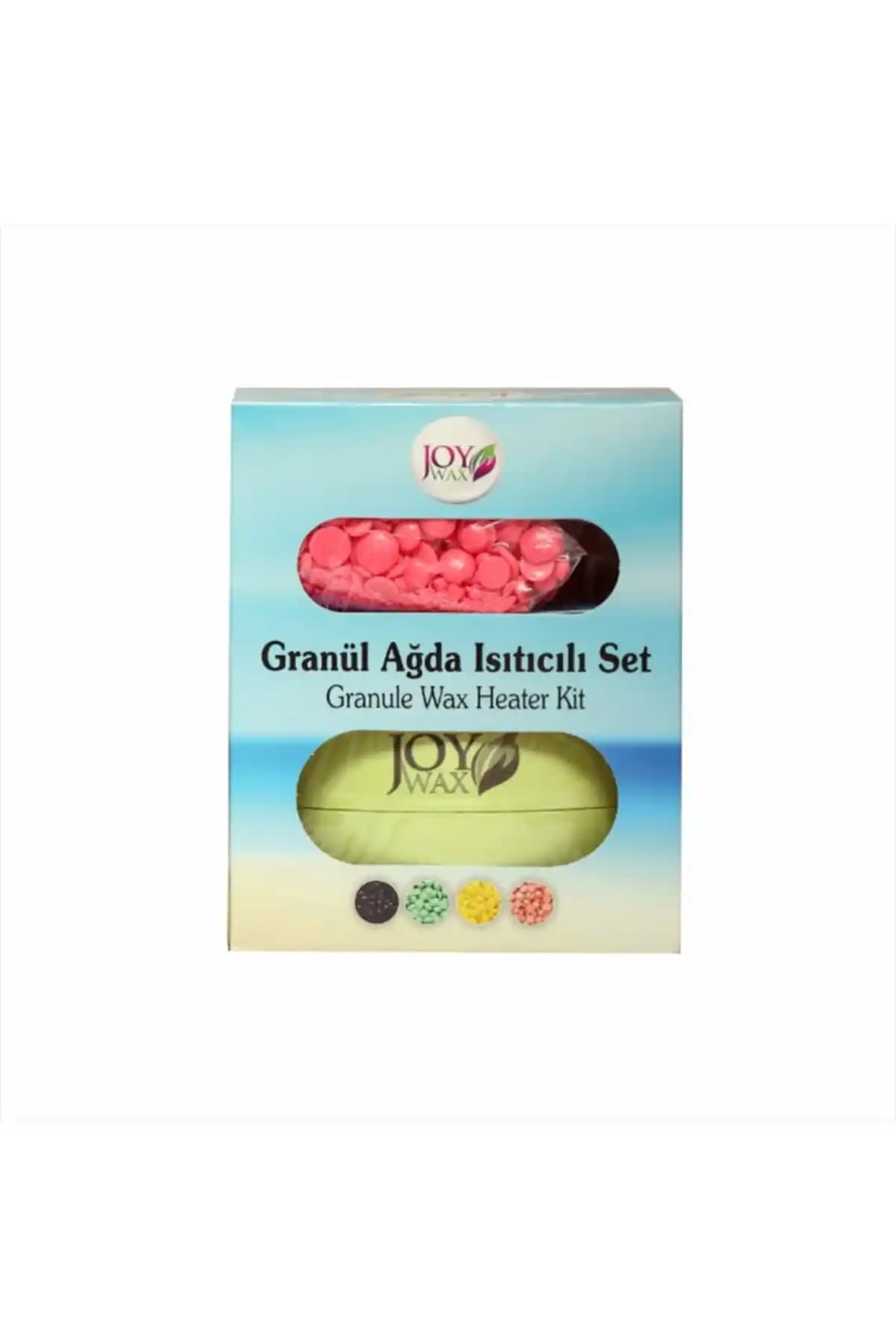 JOYWAX Organik Granül Boncuk Ağda Seti Hassas Ciltler İçin Profesyonel Çözüm