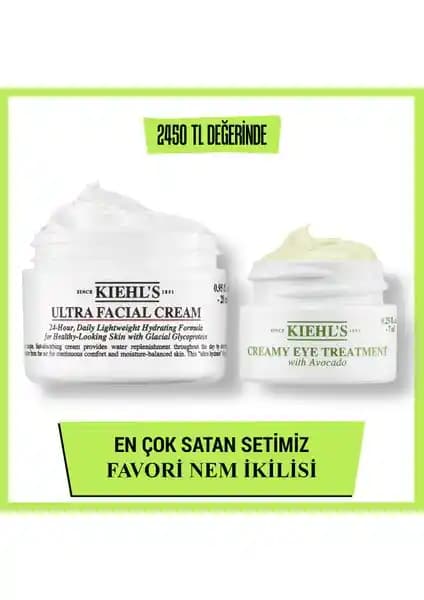 Kiehl's Ultra Facial Cream ve Avokadolu Göz Kremi ile Günlük Cilt Bakımı Rehberi