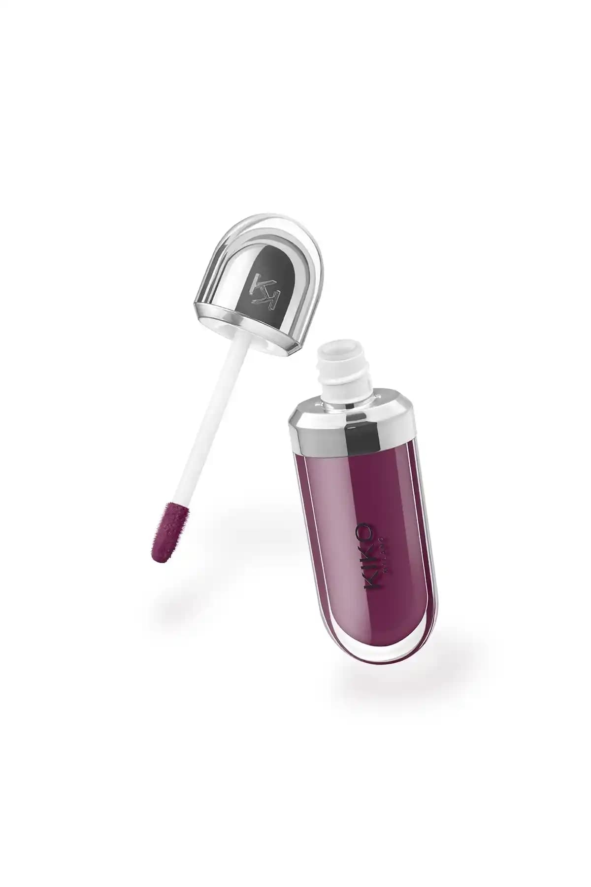 KIKO 3D Hydra Lip Gloss Deep Purple Dudak Parlatıcısı Parlaklık ve Bakım Sunar