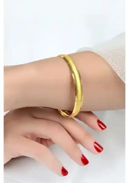 Klasik Şarnel Bilezik 8 Gram Saf Altın ile Güvenilir ve Şık Tasarım