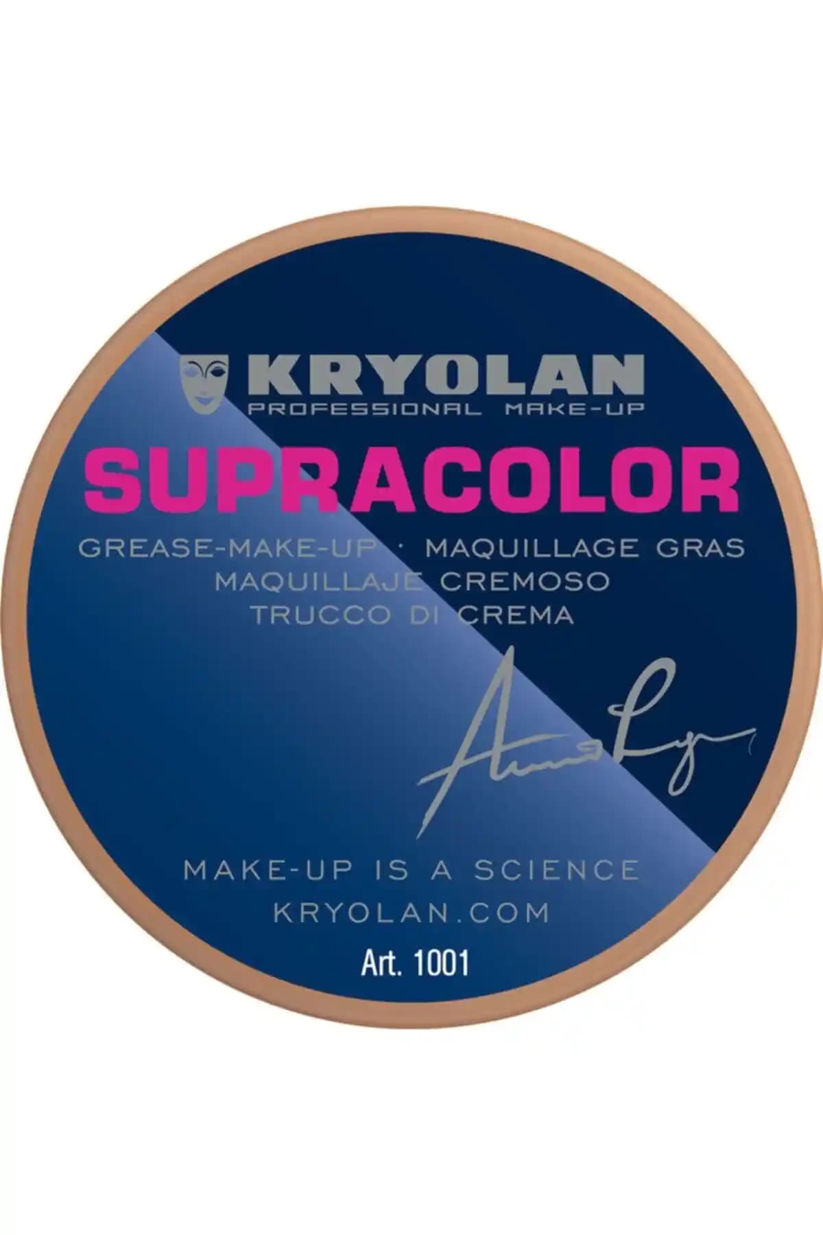 Kryolan Supracolor Fondöten Küçük Boy ile Profesyonel ve Doğal Makyaj Deneyimi