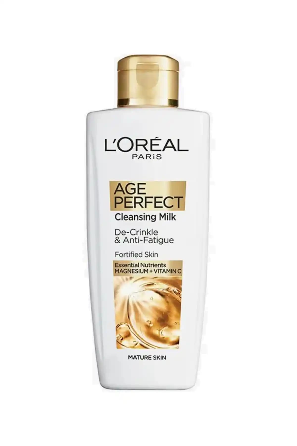 L'Oreal Paris Age Perfect Temizleme Sütü Olgun Ciltler İçin Yenilikçi Bakım Çözümü