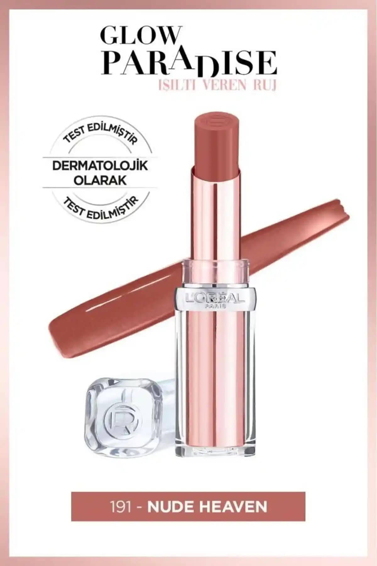 L'Oreal Paris Glow Paradise Balm-in-Lipstick ile Doğal Parlaklık ve Bakım Sağlayan Dudak Rengi