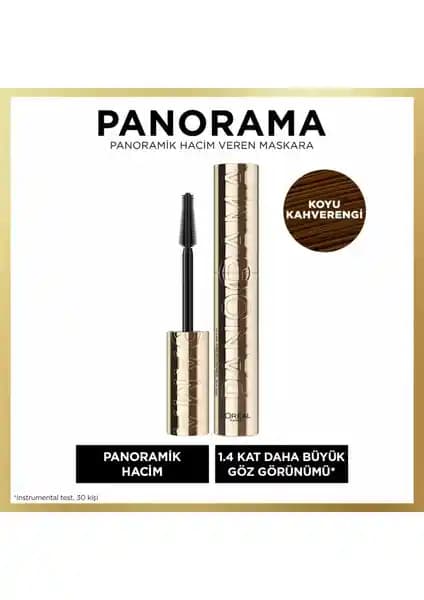 L'Oréal Paris Panorama Hacim Veren Maskara Günlük Kullanım İçin Kaliteli ve Dayanıklı