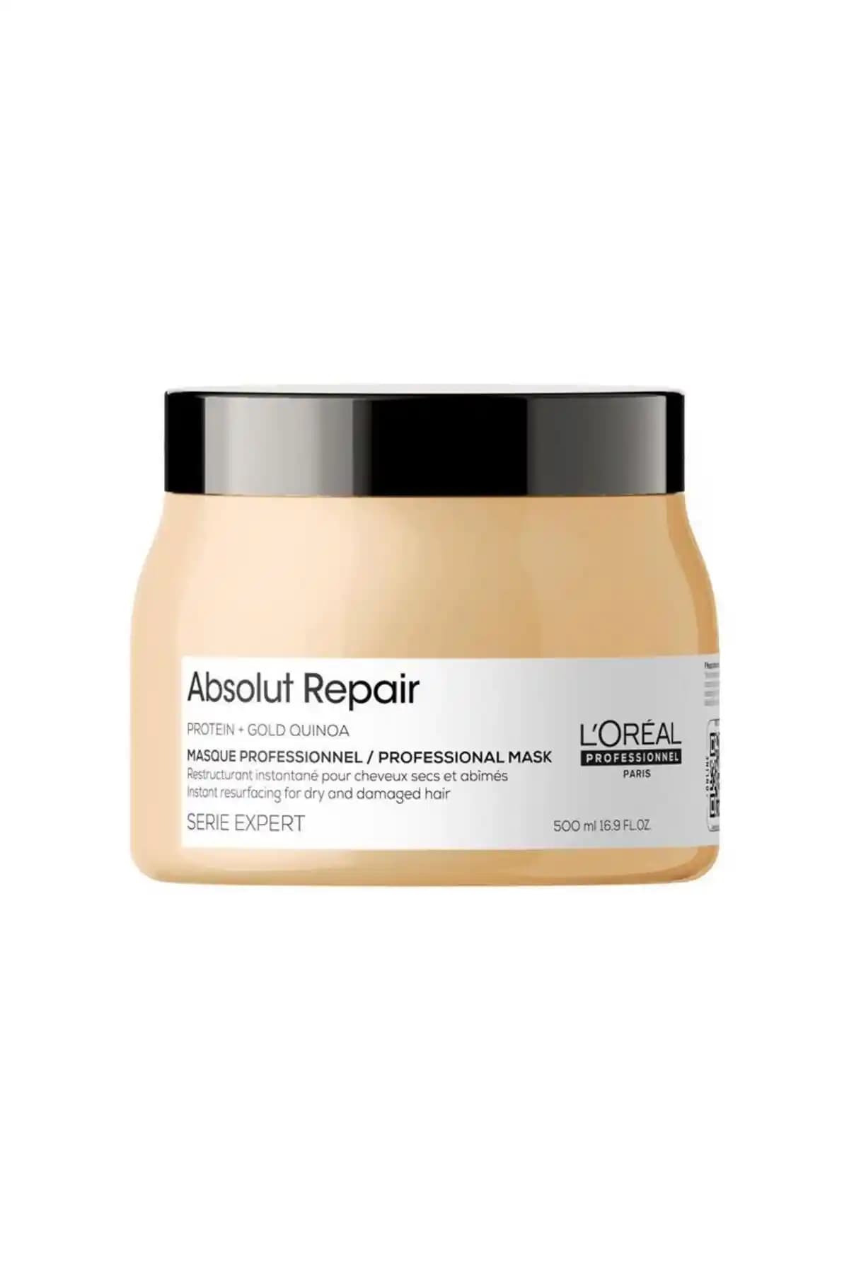 L'Oréal Professionnel Absolut Repair Maske: Yoğun Saç Onarımı ve Parlaklık Sağlayan Bakım Ürünü