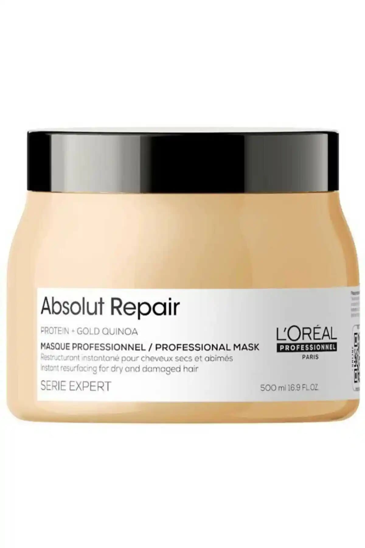 L'oreal Professionnel Absolut Repair Yıpranmış Saçlar İçin Güçlendirici ve Onarıcı Maske