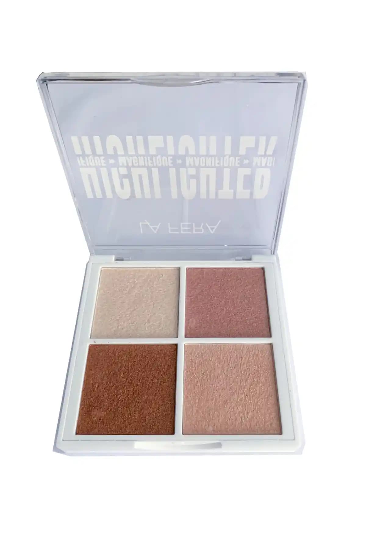 La Fera 4’lü Highlighter Paleti ile Doğal Parlaklık ve Çok Renkli Makyaj Seçenekleri