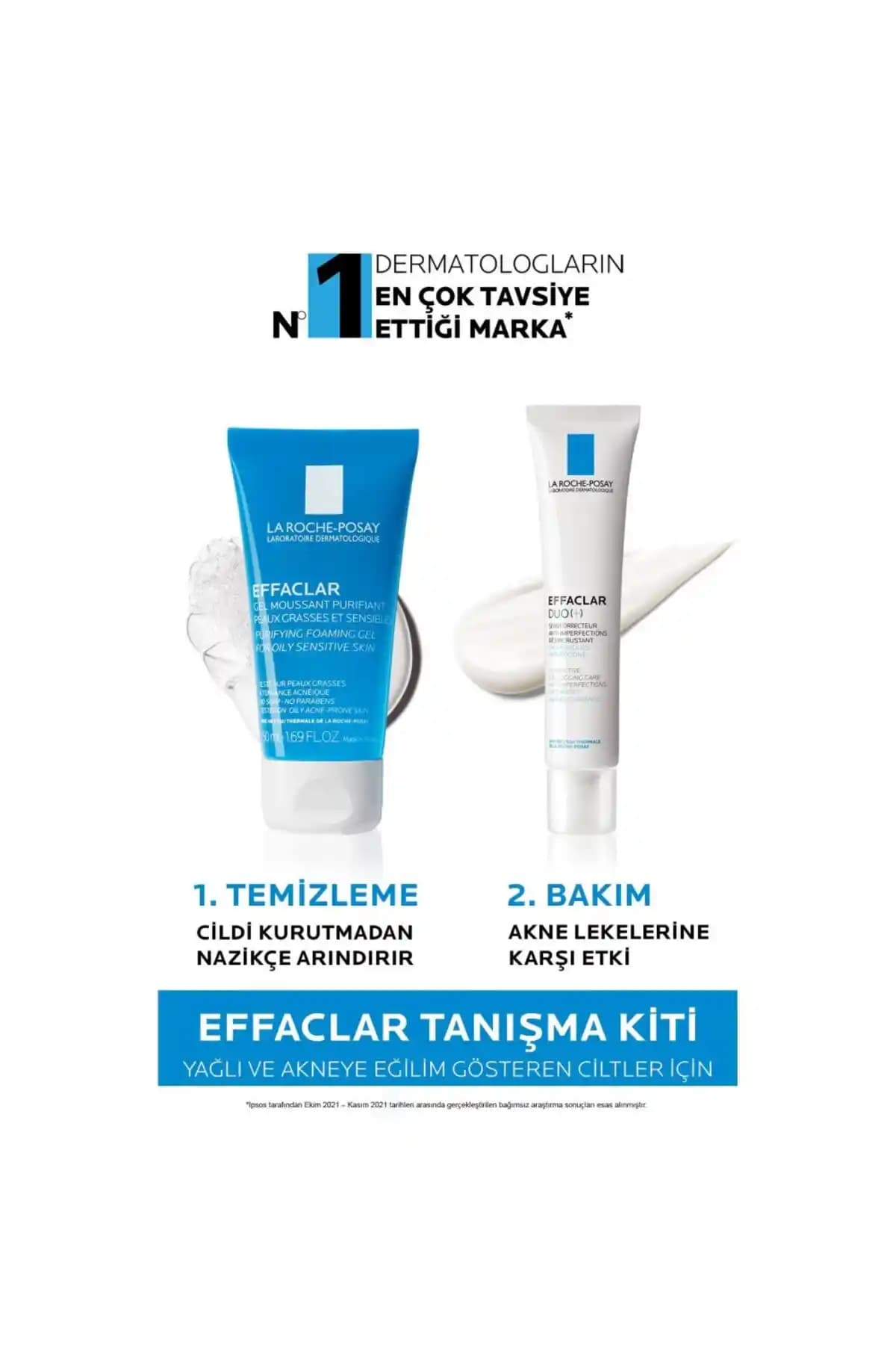 La Roche Posay Effaclar Temizleme ve Bakım Seti: Yağlı ve Düzensiz Ciltler İçin Etkili Çözüm