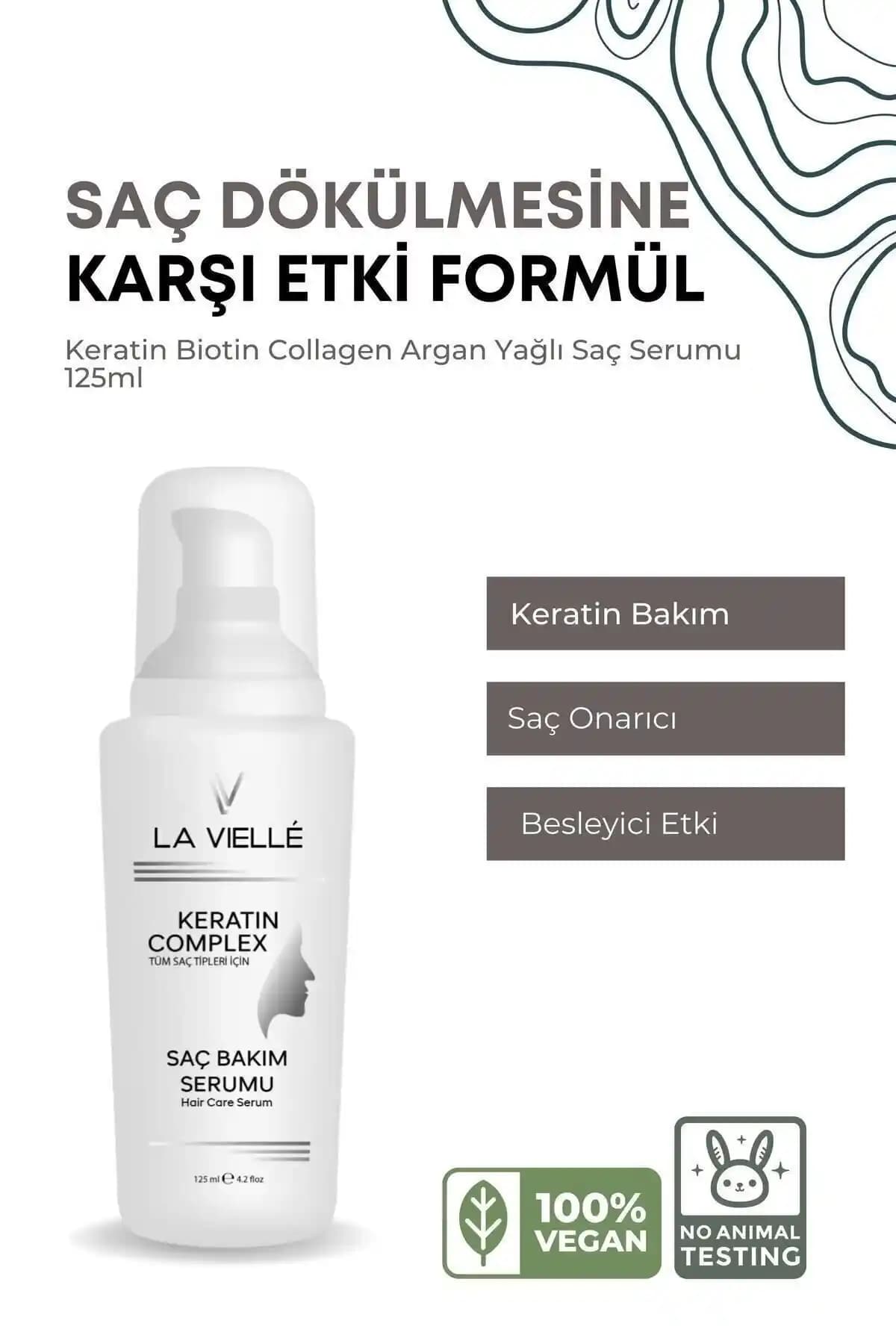 La Vielle Keratinli Saç Bakım Serumu ile Sağlıklı ve Parlak Saçlara Kavuşun