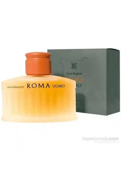 Laura Biagiotti Roma Uomo Erkek Parfümü 125 ml Odunsu ve Çekici Koku Profiline Sahip