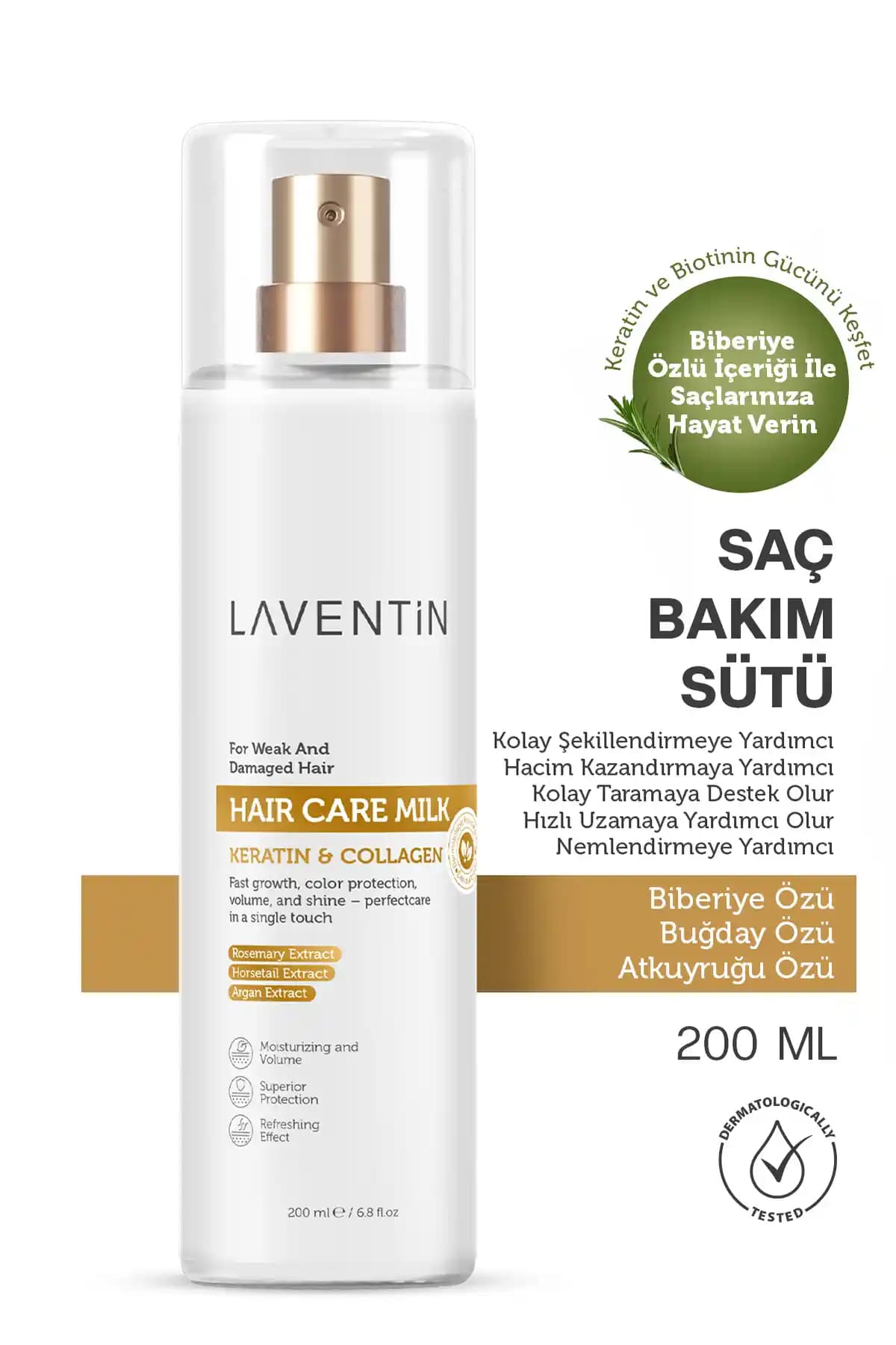 Laventin Biberiye Argan Keratin Saç Bakım Spreyi İncelemesi ve Kullanıcı Yorumları