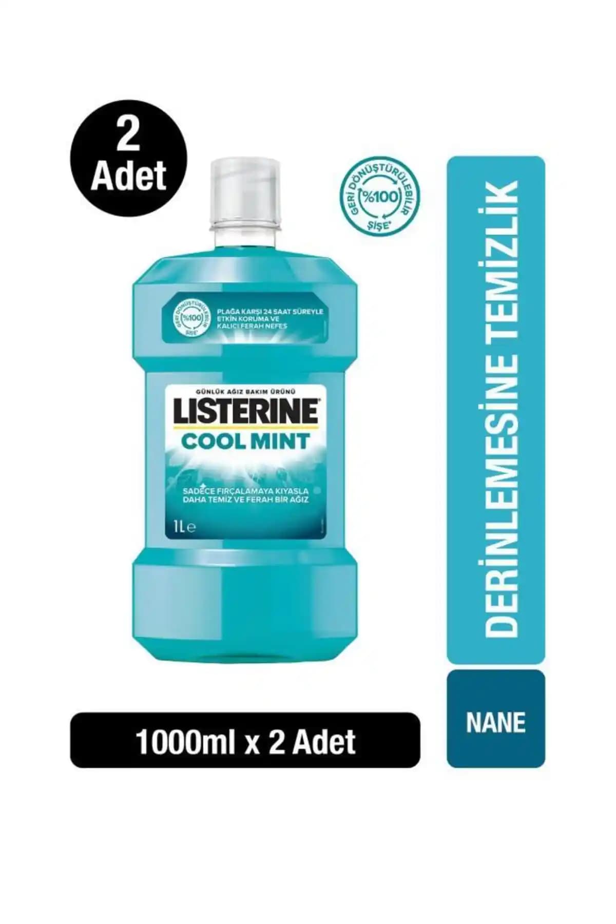 Listerine Cool Mint Ağız Bakım Suyu: Ferahlatıcı ve Güvenilir Ağız Hijyen Ürünü