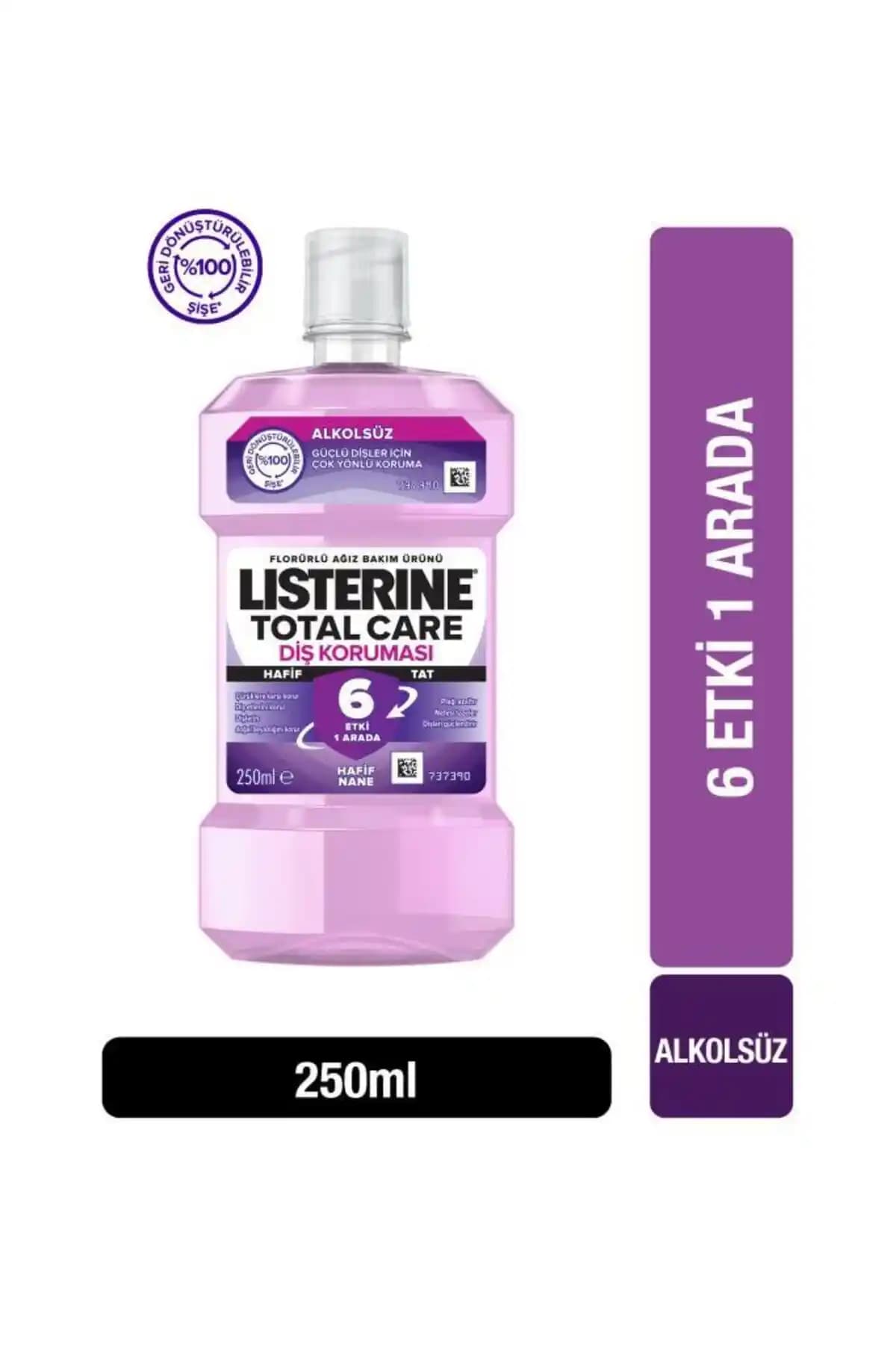 Listerine Total Care Diş Koruması Alkolsüz Ağız Bakım Suyu Detaylı İnceleme ve Kullanım Tavsiyeleri