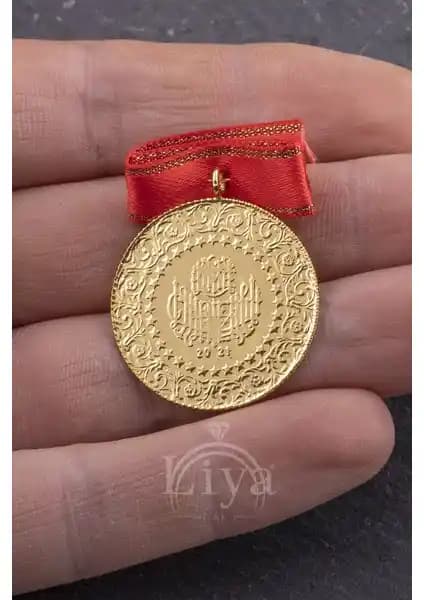 Liya Takı 2024 Koleksiyonundan 22 Ayar Saf Altın Kaplama Zarif Aksesuar