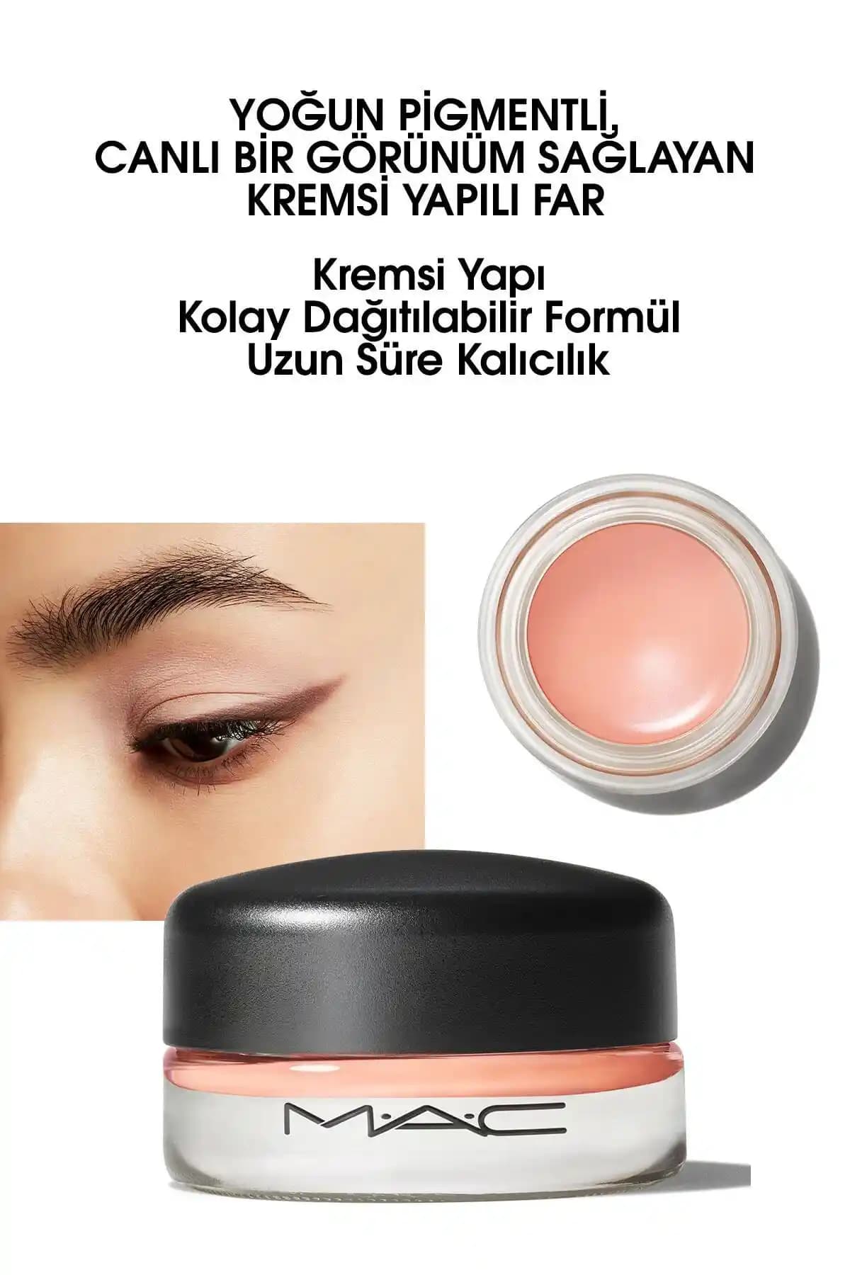 Mac Pro Longwear Paint Pot: Uzun Süre Dayanıklı ve Yoğun Pigmentli Kremsi Göz Farı