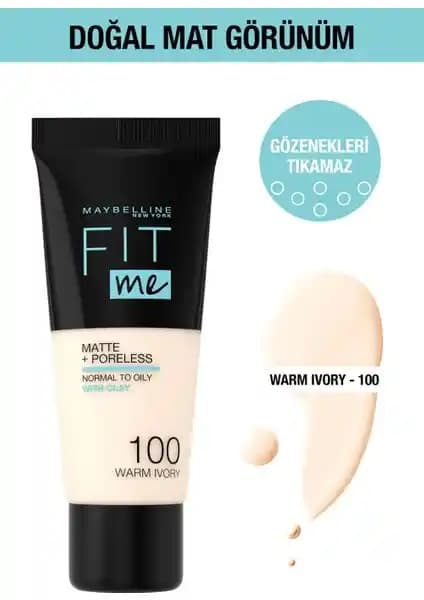 Maybelline Fondöten Karşılaştırması: Fit Me Matte+Poreless ve Superstay Active Wear