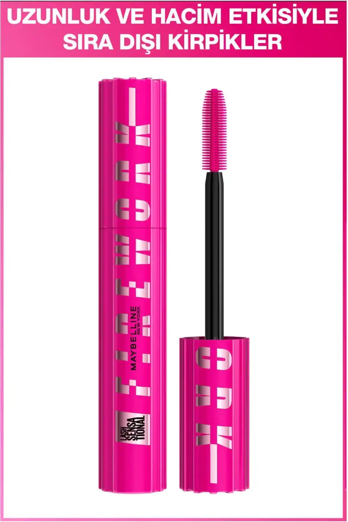 Maybelline New York Lash Sensational Firework Maskara: Hacim ve Uzunluk Sağlayan Güçlü Formül