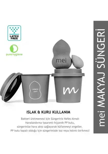 Mei Coffee Cup ve Mujgan 3'lü Standlı Makyaj Süngeri Setleri Karşılaştırması