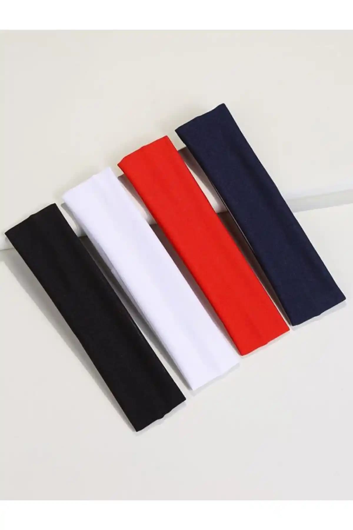 MERİCEY Kadın 4'lü Pamuklu Bandana Seti Şık ve Fonksiyonel Tasarım Özellikleri