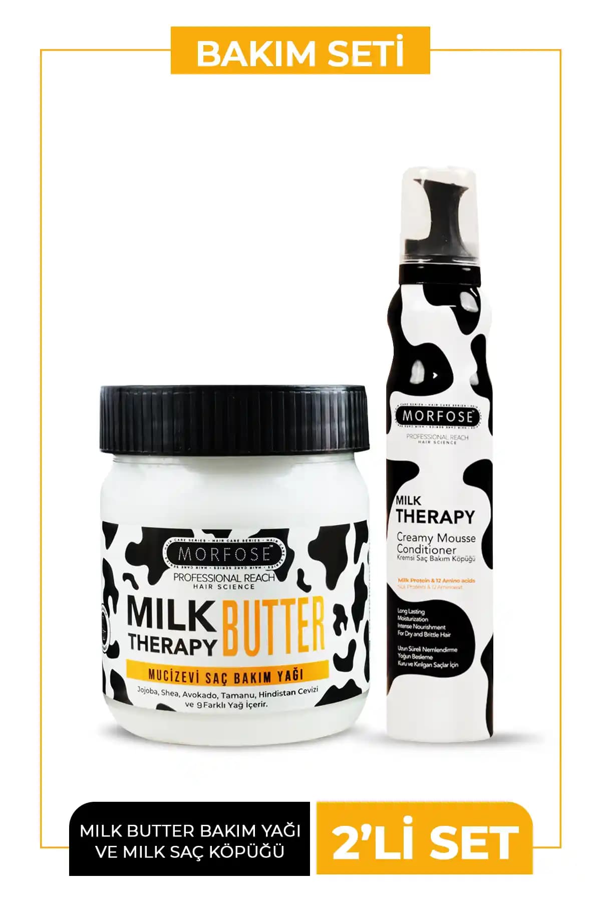 Morfose Milk Therapy Saç Bakım Serisi: Hacim ve Canlılık Sağlayan Güçlü Çözüm