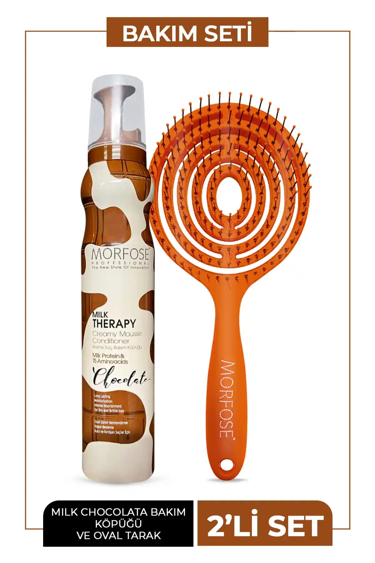 Morfose Milk Therapy Saç Köpüğü Chocolate 200 ml ile Saçlarınızda Yeni Bir Bakım Dönemi