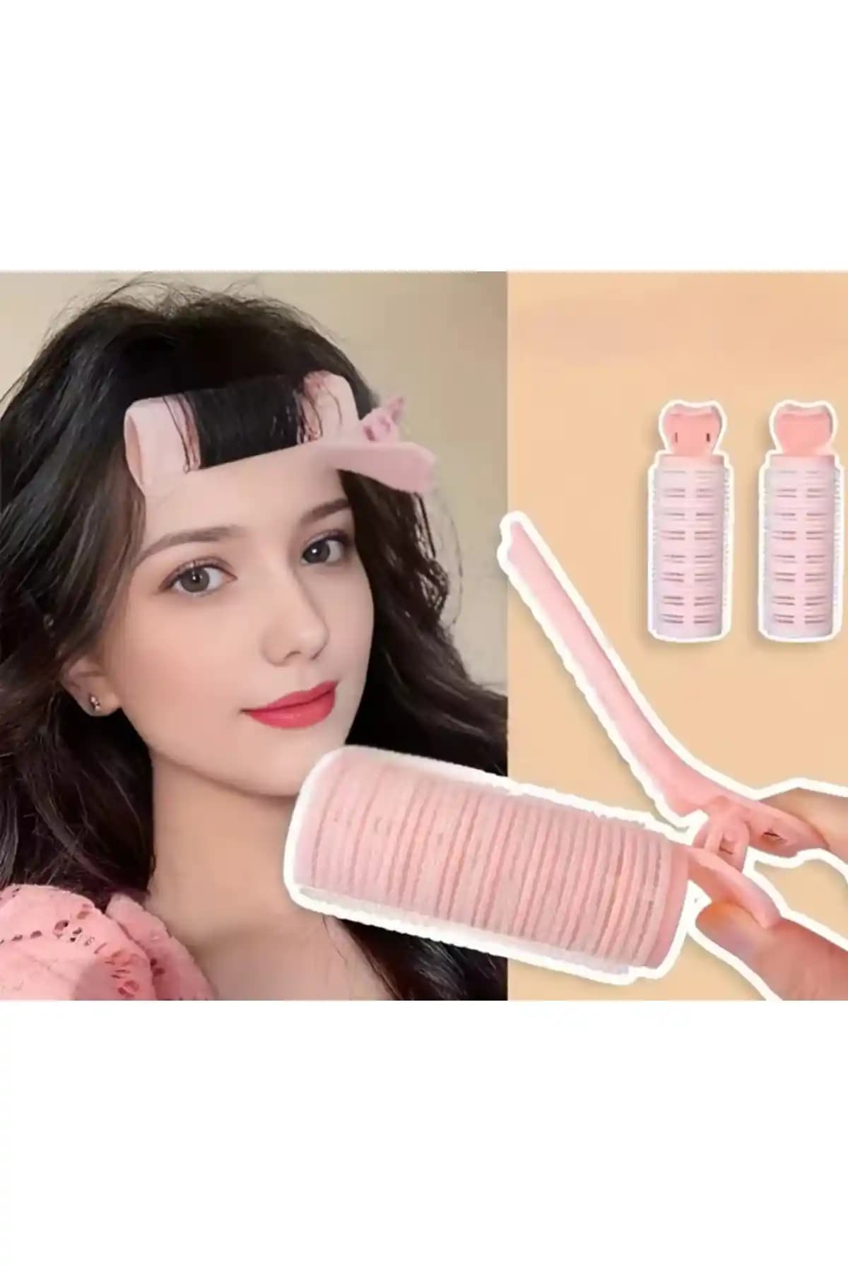 MutluBiDünya Mandallı Saç Kabartma Bigudisi Hacim ve Doğal Dalga İçin Uygun